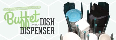 Add Convenience to Your Buffet with a Dish Dispenser Icon