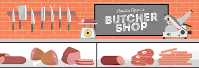 How to Open a Butcher Shop Icon