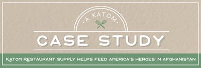 KaTom Restaurant Supply Helps Feed America's Heroes in Afghanistan Icon