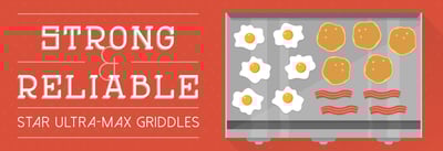 Star Ultra-Max Griddles are Tops in Heavy-Duty Restaurant Equipment Icon