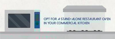 Opt for a Stand-Alone Restaurant Oven in Your Commercial Kitchen Icon