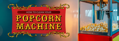 How to Clean Your Popcorn Machine Icon