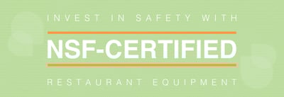 Invest in Safety with NSF-certified Restaurant Equipment Icon