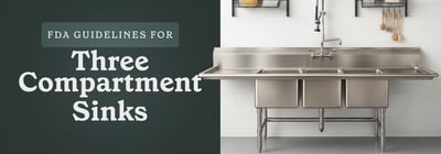 Wash, Rinse, and Sanitize with Three-compartment Sinks Icon