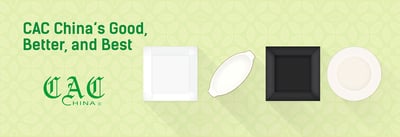 CAC China's Good, Better, & Best Dinnerware Icon