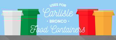 Bronco Containers are NSF-Approved for Holding Food Icon