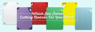 Which San Jamar Cutting Boards Do You Need? Icon