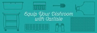 Equip Your Dishroom with Carlisle Icon