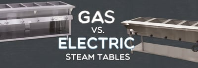 Gas vs. Electric Steam Tables Icon