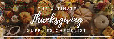 Your Ultimate Thanksgiving Supplies Checklist Icon
