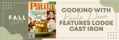 Paula Deen Features Lodge's Cast Iron Kettle Icon