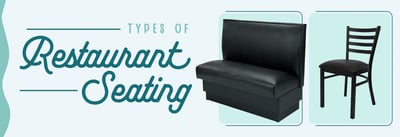 The Types of Restaurant Seating Icon