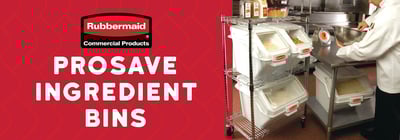 Bulk Ingredient Storage with Rubbermaid ProSave Bins Icon