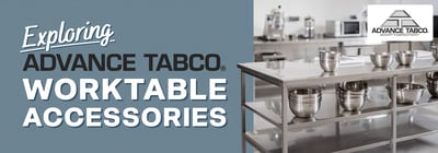 Exploring Advance Tabco Worktable Accessories Icon