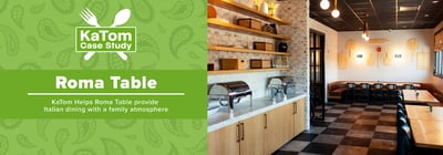 KaTom Helps Roma Table Bring Italian Dining to Sevierville Icon