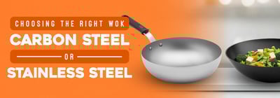 Carbon Steel vs. Stainless Steel Wok: Which Material Should You Choose? Icon