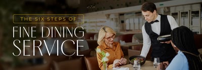The Steps of Service for Fine Dining Icon