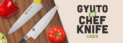Gyuto vs. Chef Knife Icon