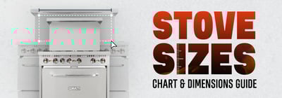 Stove Sizes - Chart & Dimensions Guide Icon