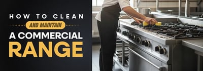 Commercial Range Maintenance and Cleaning Icon