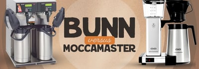 BUNN vs. Moccamaster Coffee Makers Icon