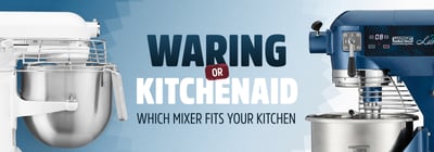 Waring vs. KitchenAid Commercial Mixers Icon