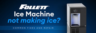 Follett Ice Machine Not Making Ice? Common Fixes & Repair Icon