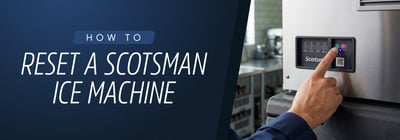 How to Reset a Scotsman Ice Machine Icon