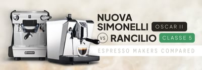 Nuova Simonelli Oscar II vs. Rancilio Classe 5: Which Espresso Machine Performs Better? Icon