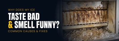 Why Does My Ice Taste Bad & Smell Funny? Common Causes & Fixes Icon