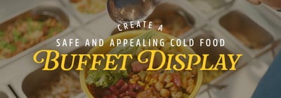 How to Create a Safe and Appealing Cold Food Buffet Display Icon