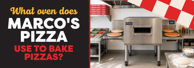 What Conveyor Oven Does Marco's Pizza Use to Bake Pizzas? Icon