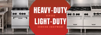 Heavy-Duty vs. Light-Duty Cooking Equipment Icon