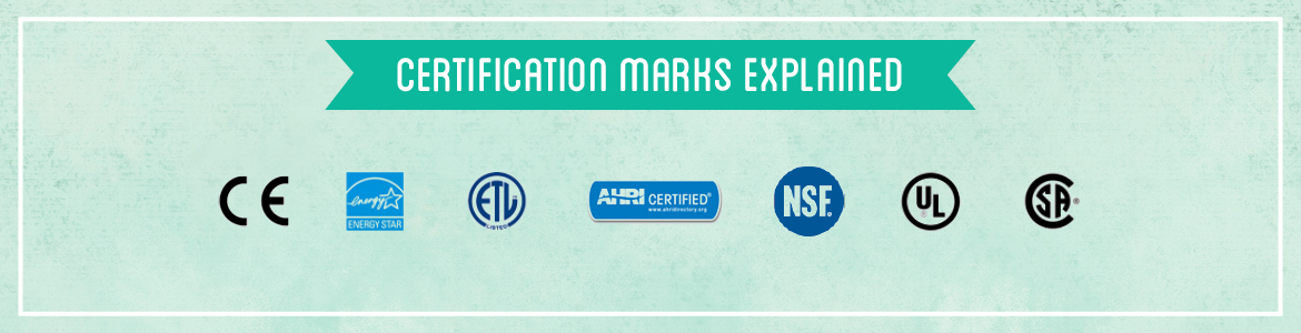 Explaining Certification Marks for Restaurant Equipment