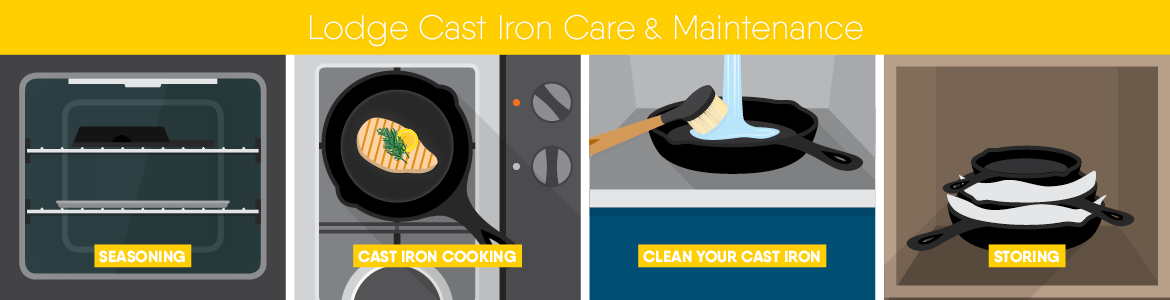 Lodge Cast Iron Care and Maintenance
