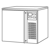 Types of Refrigeration Illustration: Blast Chillers