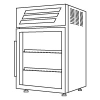 Types of Refrigeration Illustration: Countertop Refrigerators