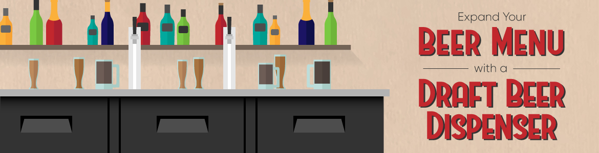 Expand Your Beer Menu with a Draft Beer Dispenser