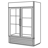 Types of Refrigeration Illustration: Floral Coolers