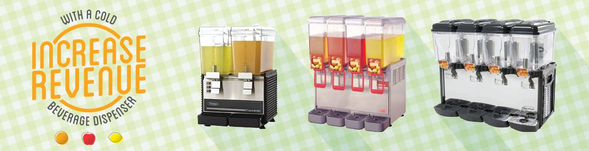 Increase Revenue with a Cold Beverage Dispenser