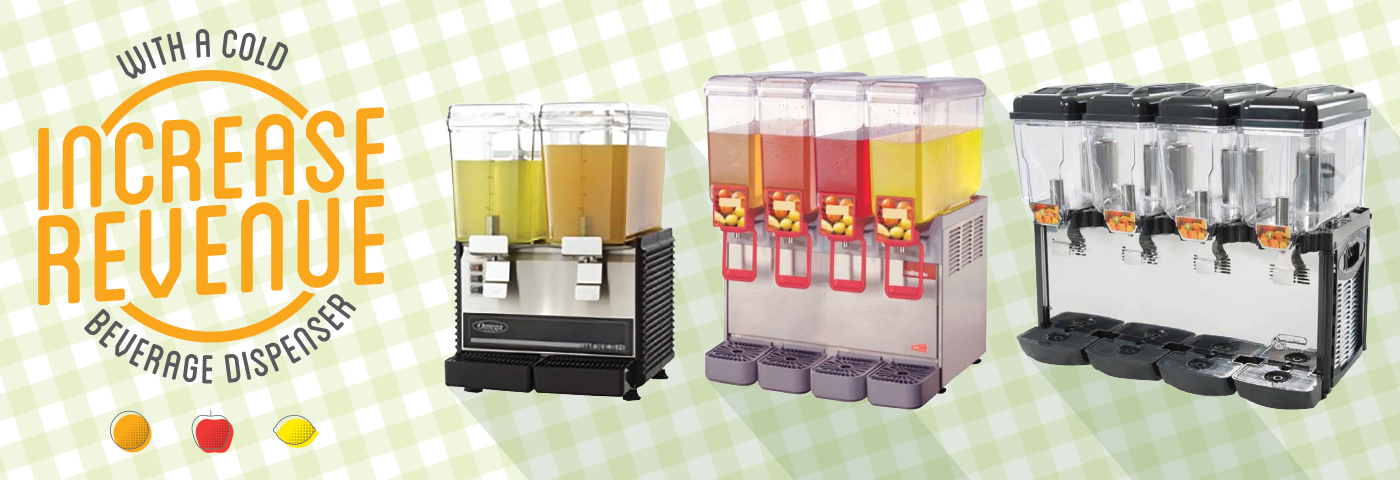 Commercial Refrigerated Beverage And Juice Dispensers in Charlotte North Carolina