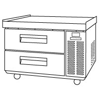 Types of Refrigeration Illustration: Chef Bases