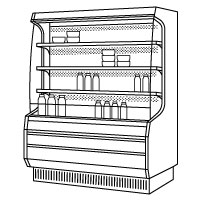 Types of Refrigeration Illustration: Open Air Coolers