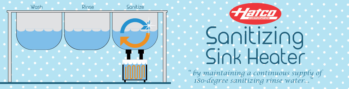 Simplify Sanitizing with a Hatco Sanitizing Sink Heater