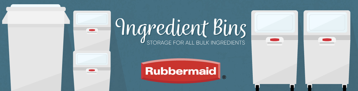 Access Ingredients Easily in Rubbermaid Ingredient Bins