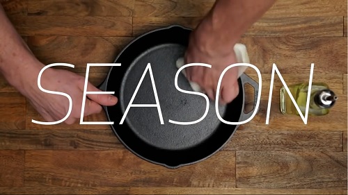 Season Cast Iron Cookware