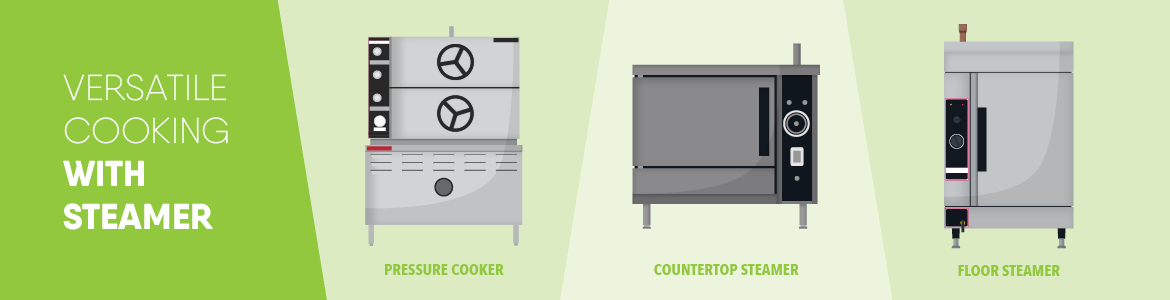 Versatile Cooking with Steam