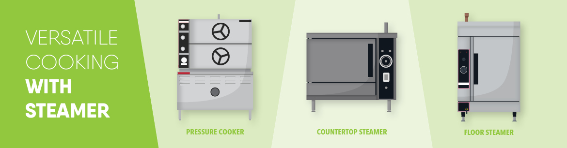 Versatile Cooking with Steam
