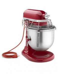 KitchenAid Commercial Stand Mixer - Empire Red Color