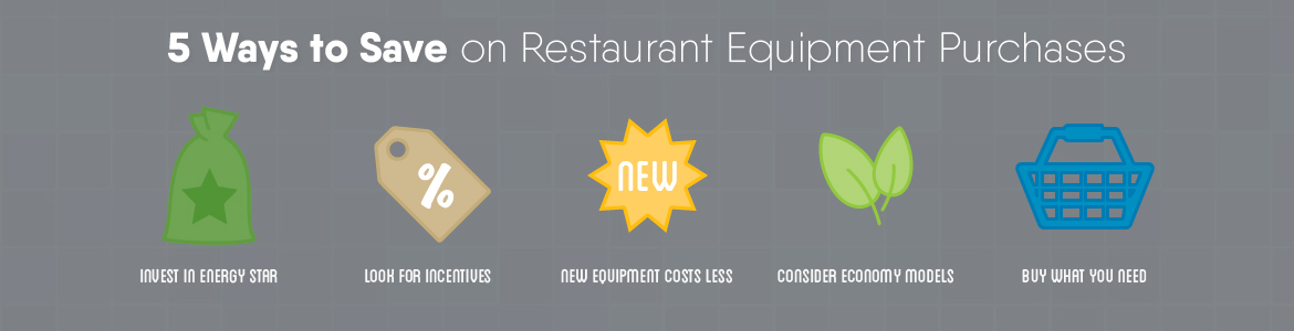 Ways to Save on Restaurant Equipment Purchases